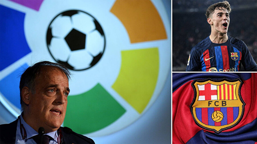 La Liga Başkanı Javier Tebas'tan Barcelona açıklaması