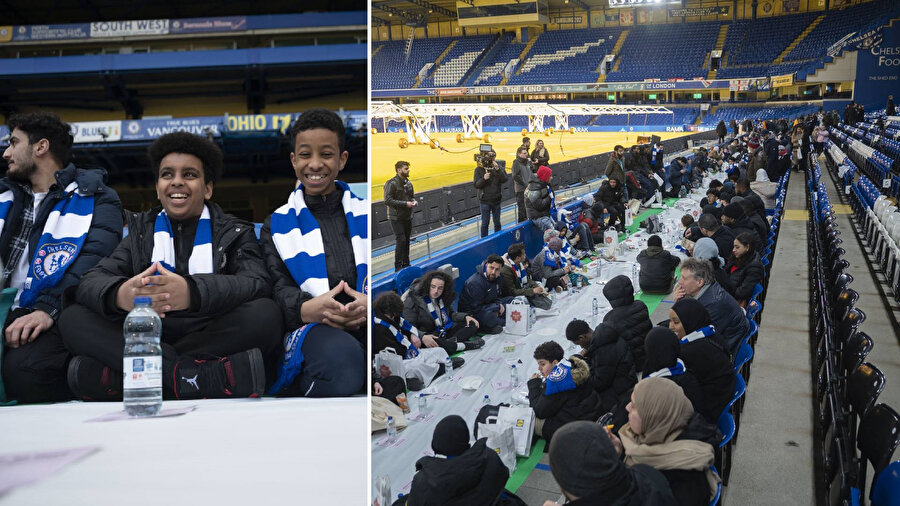 Stamford Bridge'de iftar