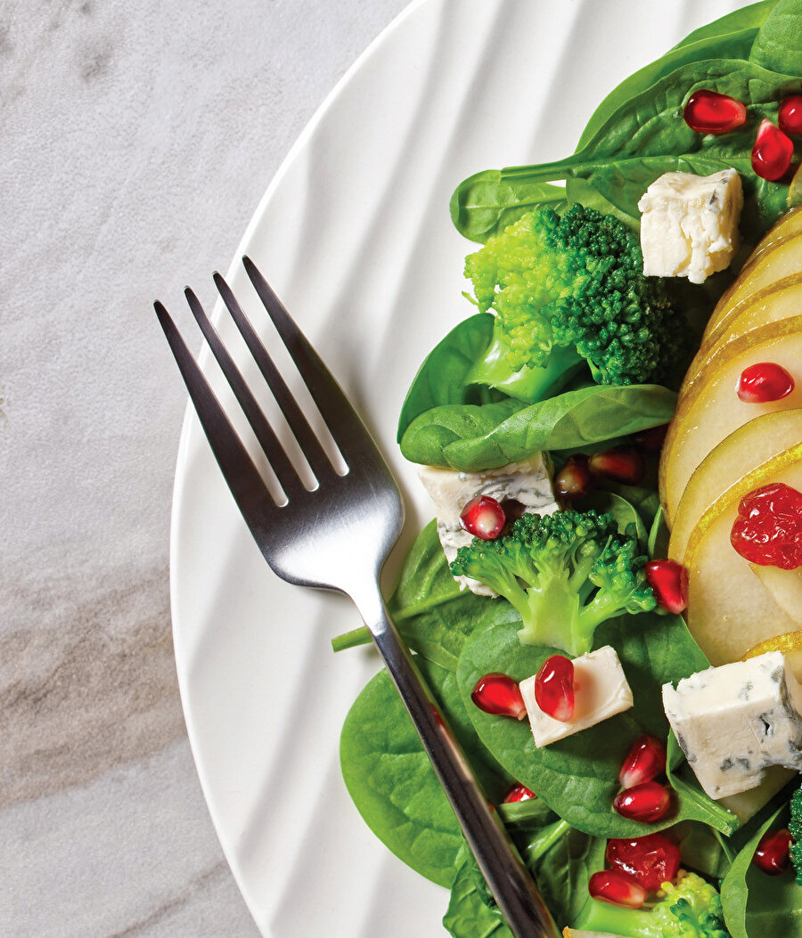 ​Brokoli salatası.