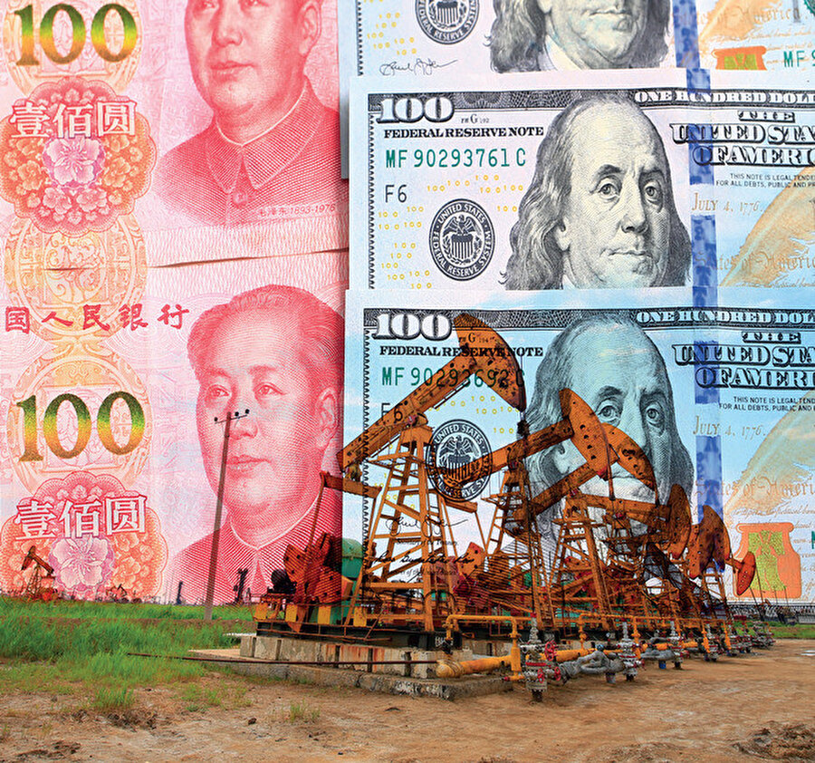 Rusya-Ukrayna Savaşı’nın etkisi Çin, petro-yuan dostu yerlerden giderek daha fazla petrol ve gaz satın alma yolunu seçerken, Ukrayna-Rusya Savaşı da bu süreci destekledi.