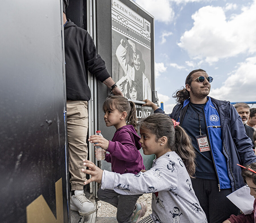 Malatya'da 'gezen sinema' etkinliği