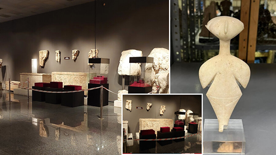 ABD'den getirilen 12 tarihi esere Antalya Müzesi'nde özel bölüm.