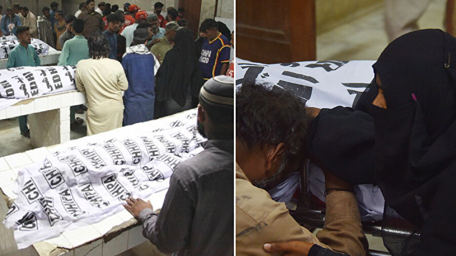 ​ Karaçi'nin bulunduğu Sind eyaletinin başbakanı, izdihamda yaralananlar ve kurbanların yakınlarına tazminat ödeneceğini açıkladı. Murad Ali Şah, bir yakınını kaybeden her aileye 500 bin rupi, yaralanan herkese de 100 bin rupi verileceğini söyledi.