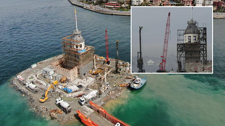 ​İstanbul Boğazı'nın gözdesi Kız Kulesi