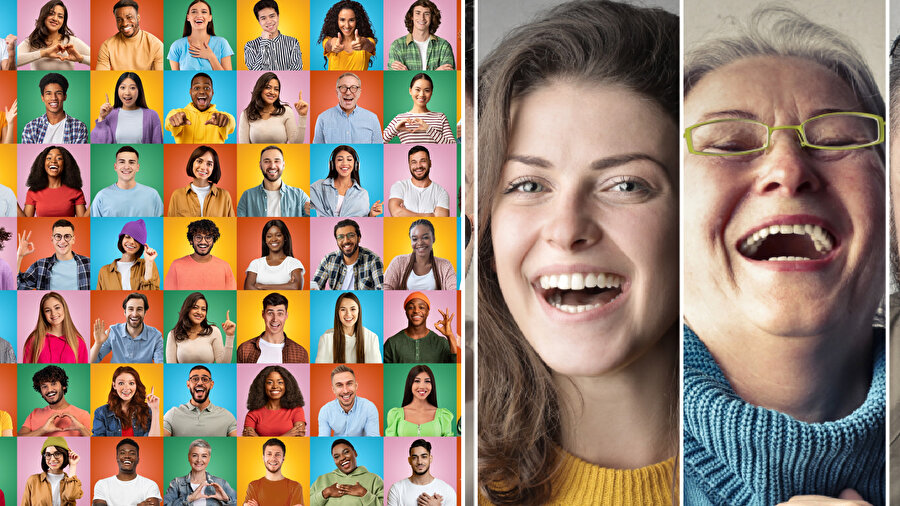 ​İnsanın gülme hali.