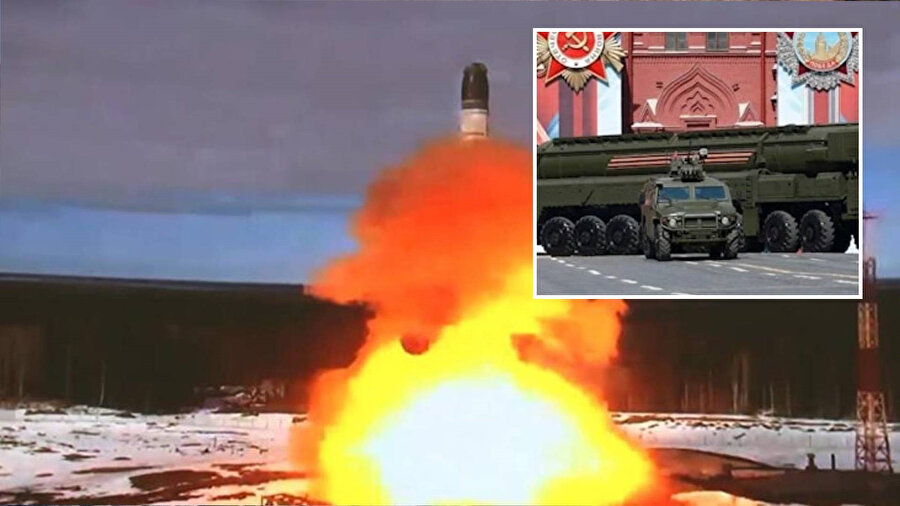 Rusya Savunma Bakanlığı, kıtalararası balistik füzeyle deneme atışı gerçekleştirildiğini duyurdu.