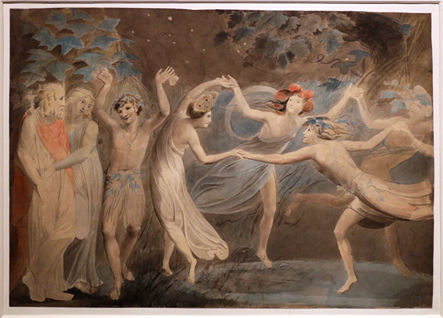 Oberon, Titania and Puck with Fairies Dancing, 1786.