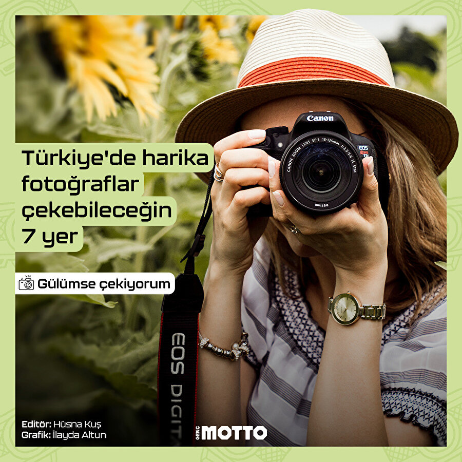 Türkiye'de harika fotoğraflar çekebileceğin 7 yer ​ 📷