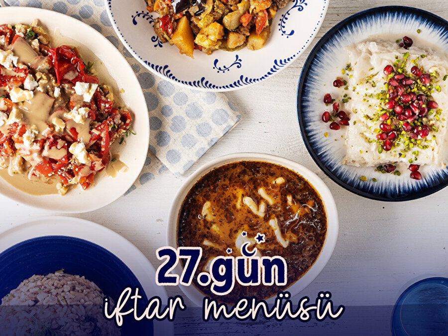 27.gün iftar menüsü