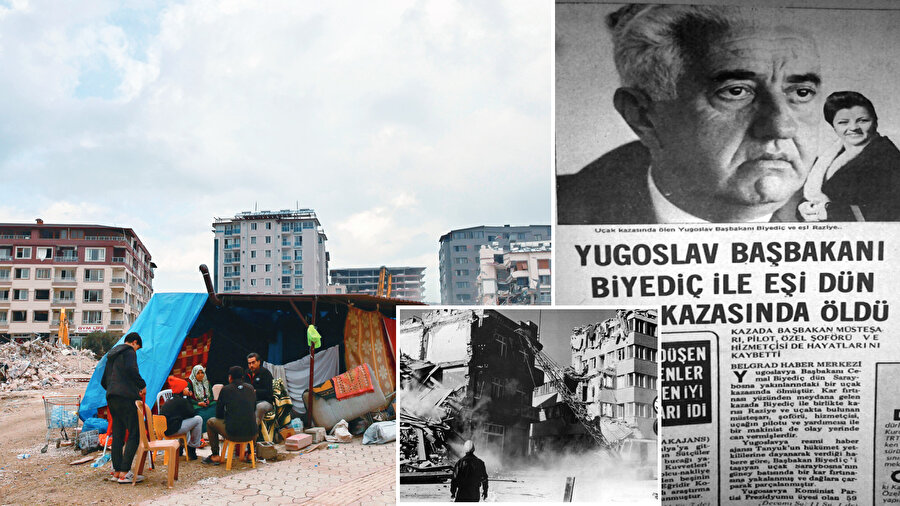 Kahramanmaraş ve Yugoslavya depremlerine kısa bir bakış.