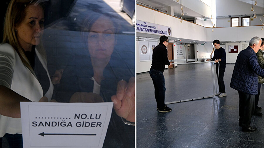 Sınır kapılarında seçim hazırlığı