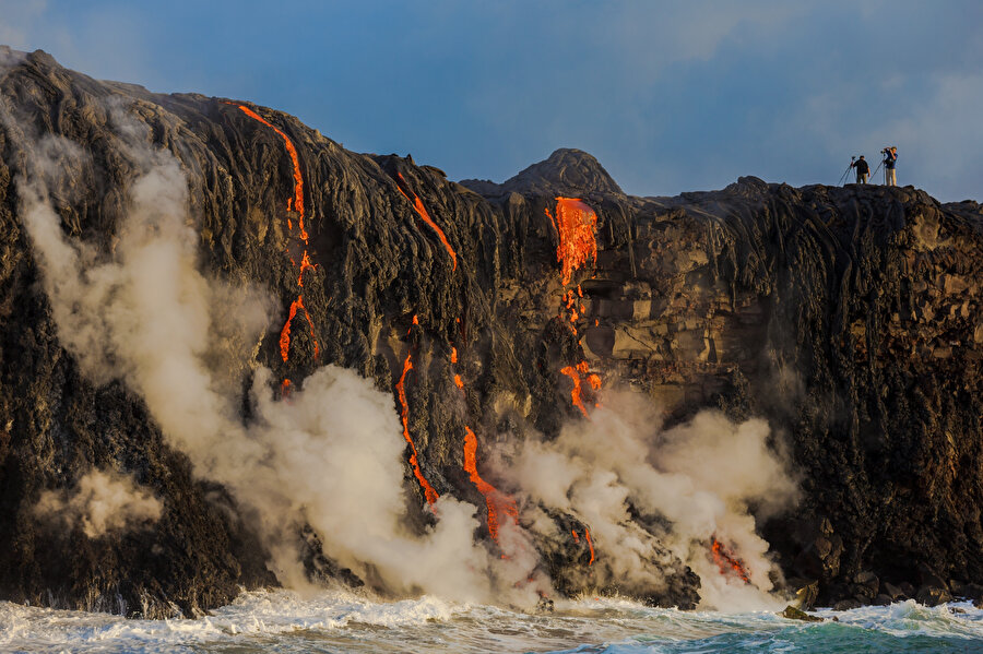 Kilauea Dağı.