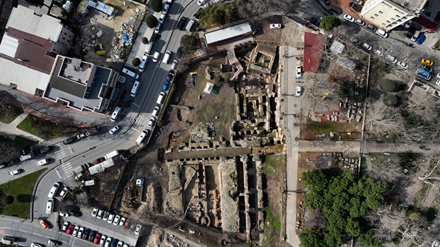Ayasofya'dan sonra dönemin en büyük yapısı: Gün yüzüne çıkarılıyor