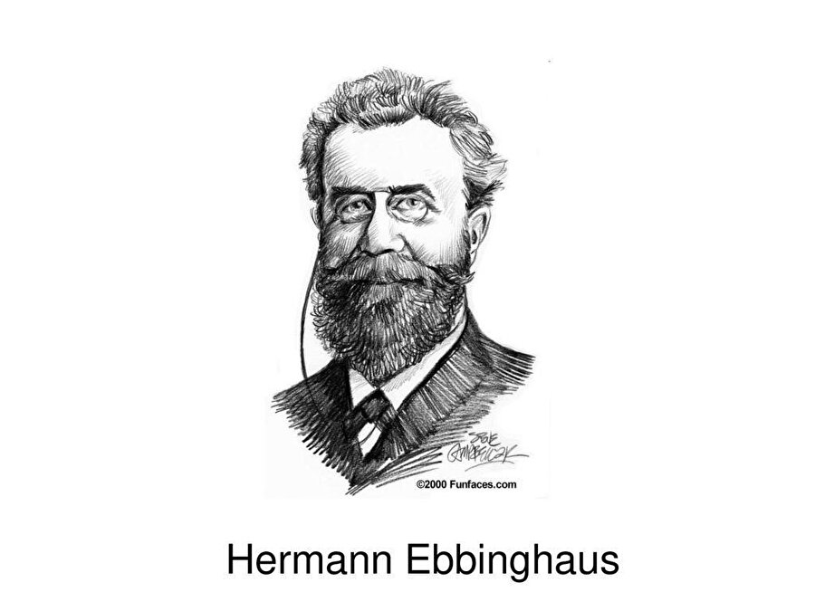 Hermann Ebbinghaus.