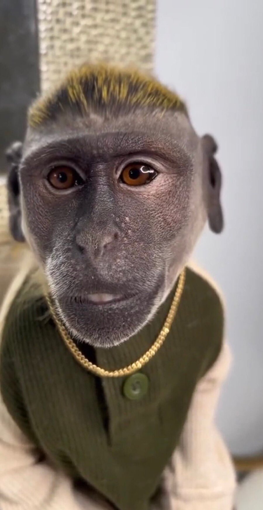 Annemin yakışıklı oğlum diye paylaştığı fotoğrafım