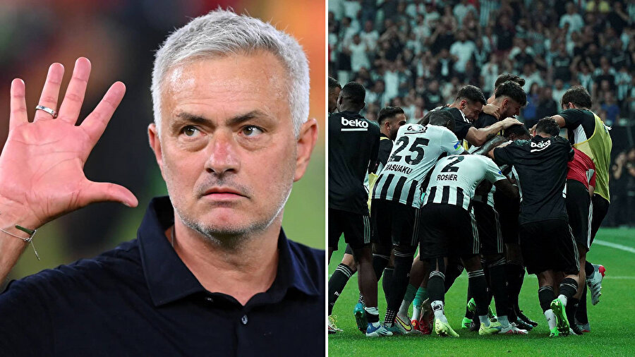 Jose Mourinho Beşiktaş'ın yıldızına göz dikti