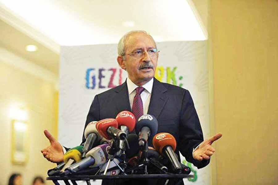 Kemal Kılıçdaroğlu Gezi'de Erdoğan'ı ve devlet görevlilerini yargı ile tehdit etti.
