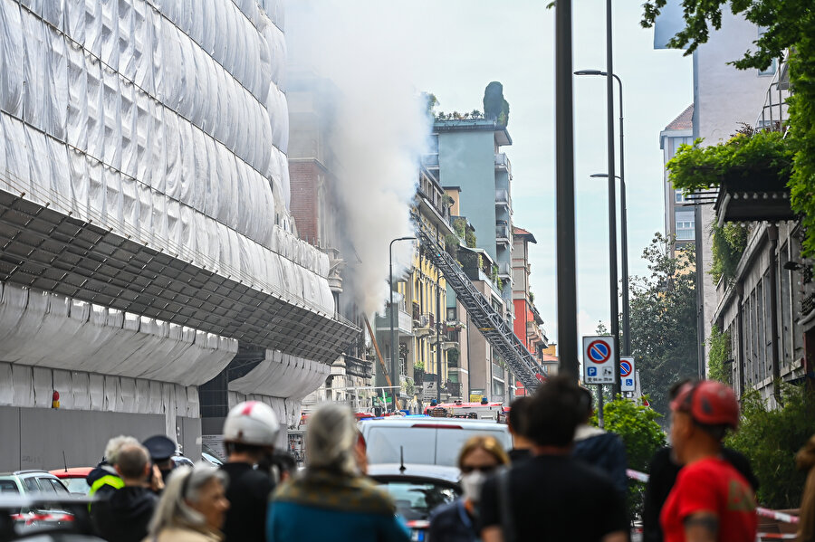 İtalya'nın Milano şehrinde patlama