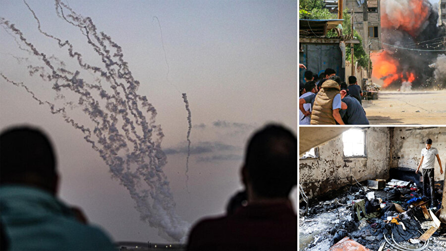 İsrail'in 5 gün boyunca devam ettirdiği saldırılarında en az 33 Filistinli hayatını kaybetti.