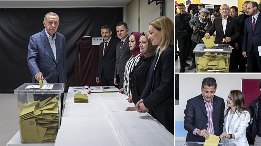 Liderler oylarını kullandı