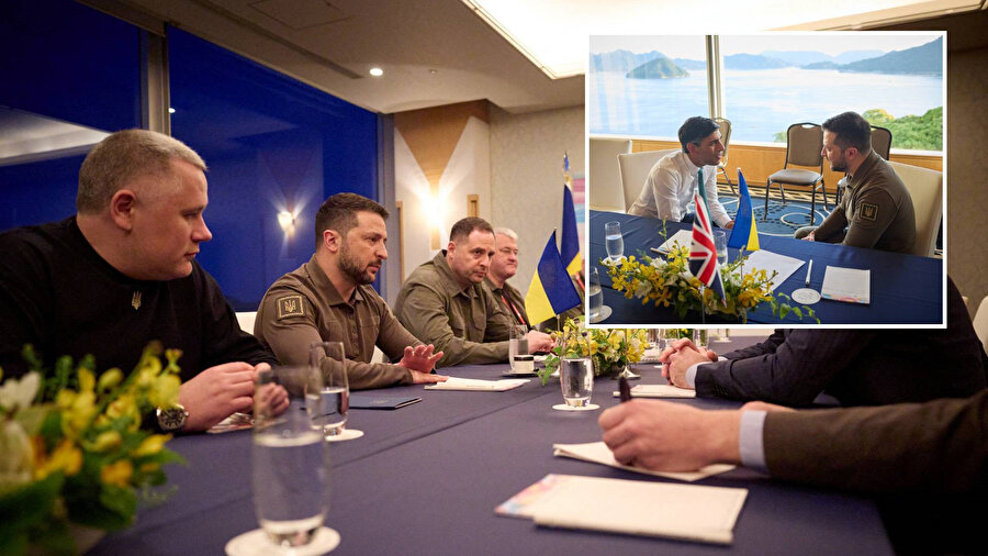 Ukrayna Devlet Başkanı Zelenskiy, G7 Liderler Zirvesi'ne katılmak için Japonya'da