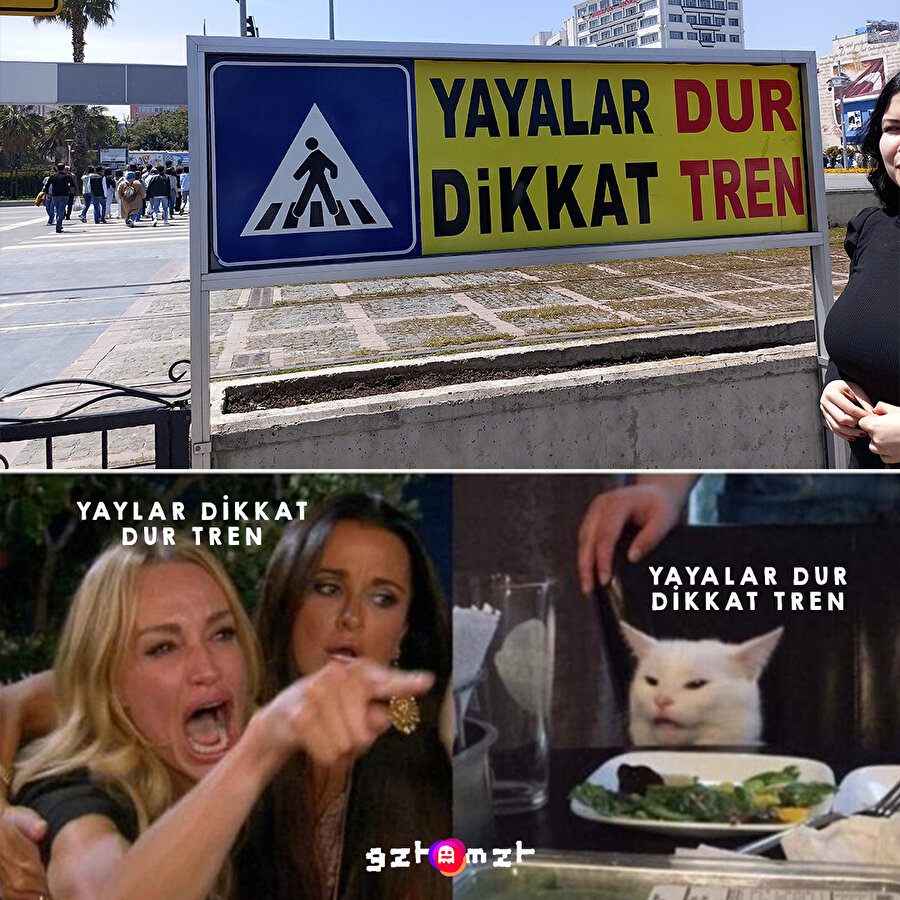 Ee bu levhanın doğru okunuşu da yanlış