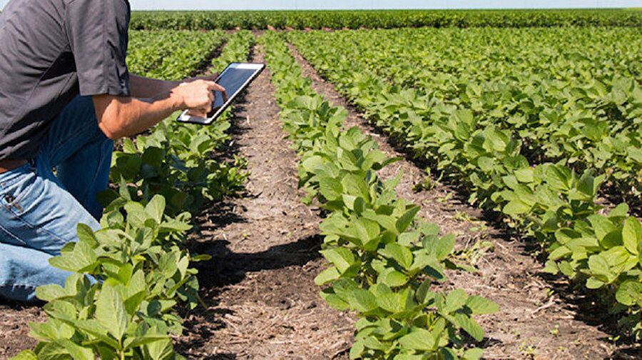 Tarım ve teknoloji iç içe olmaya başladı.