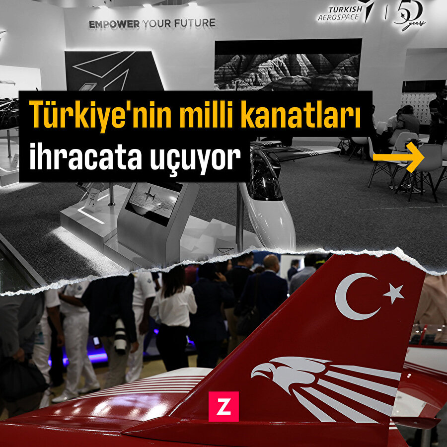 Türkiye'nin milli kanatları ihracata uçuyor