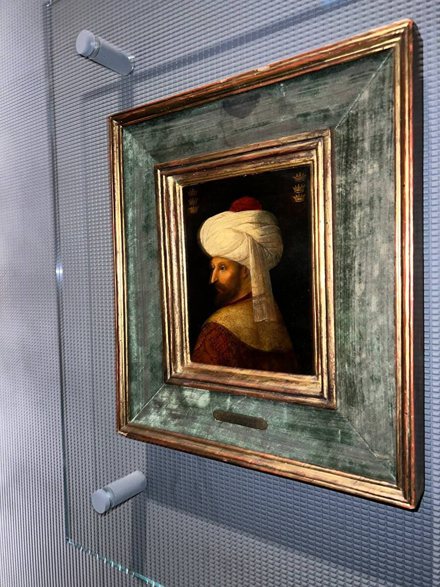 Fatih Sultan Mehmet’in portresi (Fotoğraf: Ömercan Kaçar).