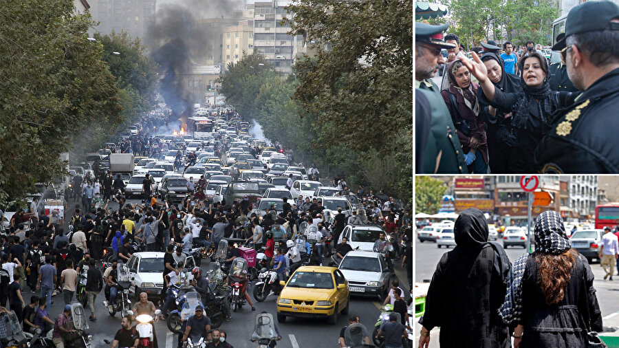 1979 İslâm Devrimi'nden bu yana İran yasaları, milliyeti veya dinî inancı ne olursa olsun tüm kadınların toplum içinde başörtüsü takmasını zorunlu kılıyor.