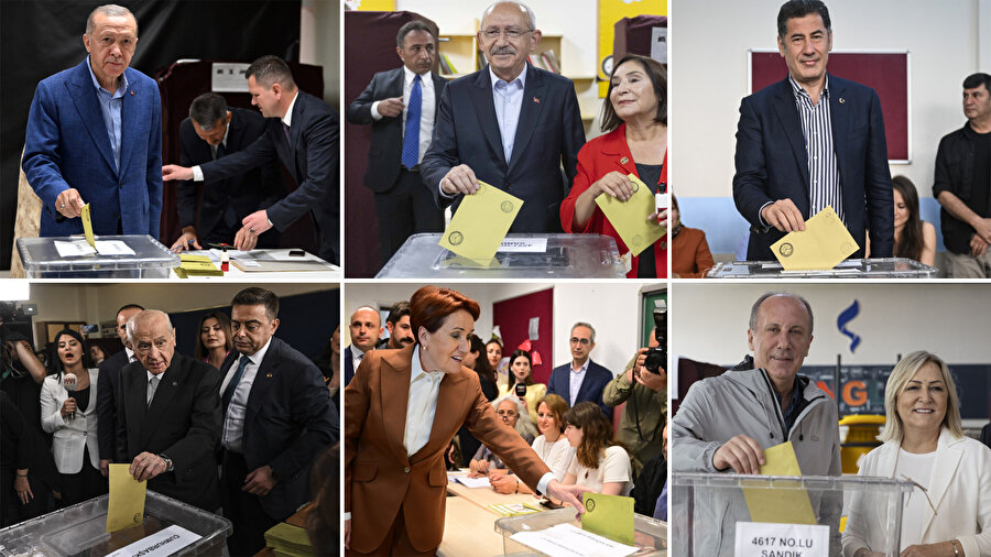 Liderler oylarını kullandı