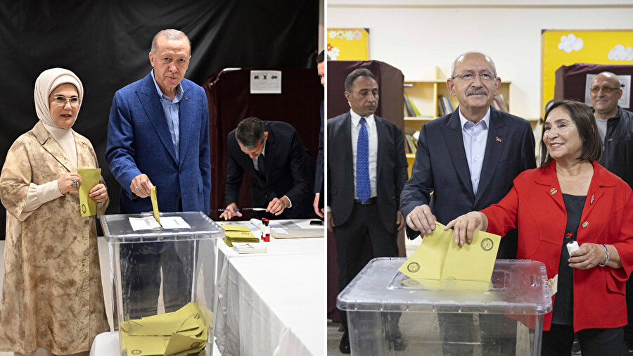 Cumhurbaşkanı Erdoğan ve Kılıçdaroğlu'nun oy kullandığı sandıkta sonuç belli oldu