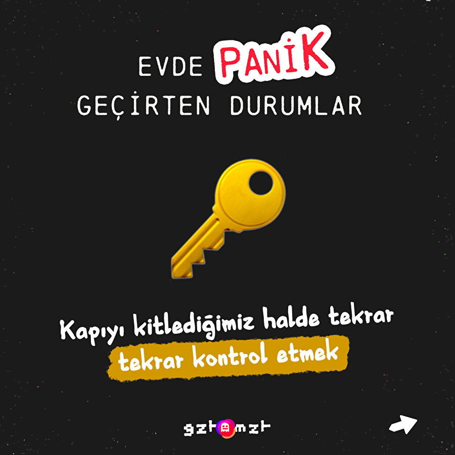 Evde panik geçirten durumlar