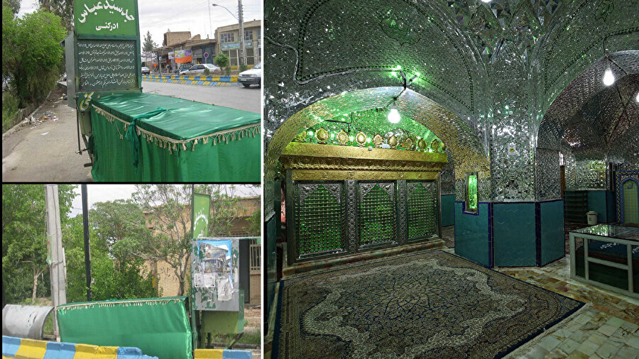 İran'daki imamzâde kabirleri.