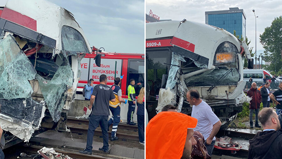 Samsun tramvay kazası