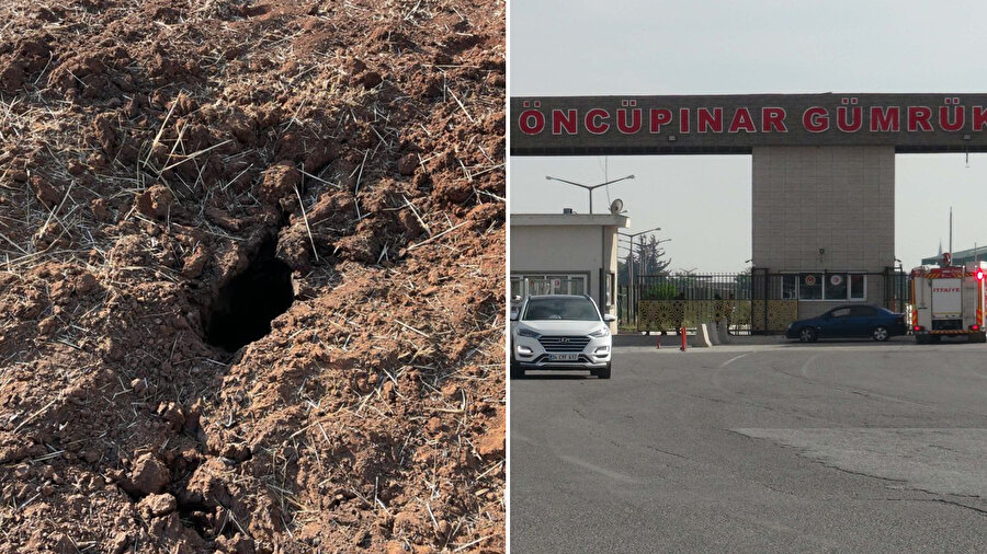 Kilis'teki Öncüpınar Sınır Kapısı bölgesine 5 roket isabet etti
