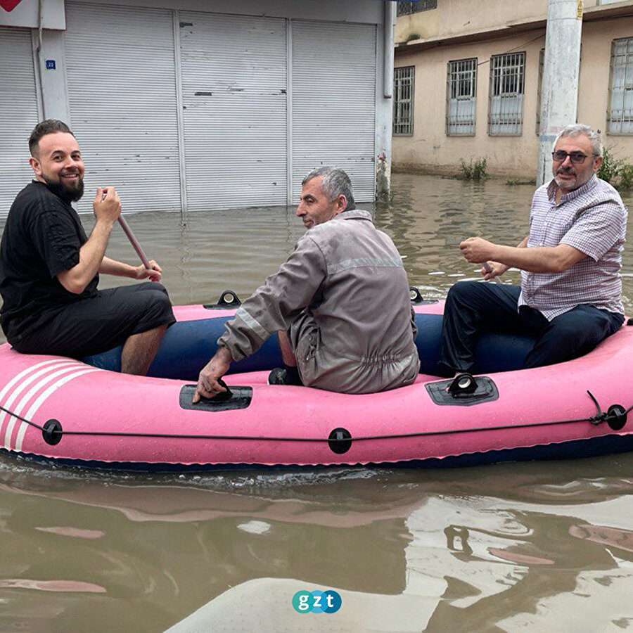 Samsun'da şiddetli yağış sel ve taşkınlara neden oldu