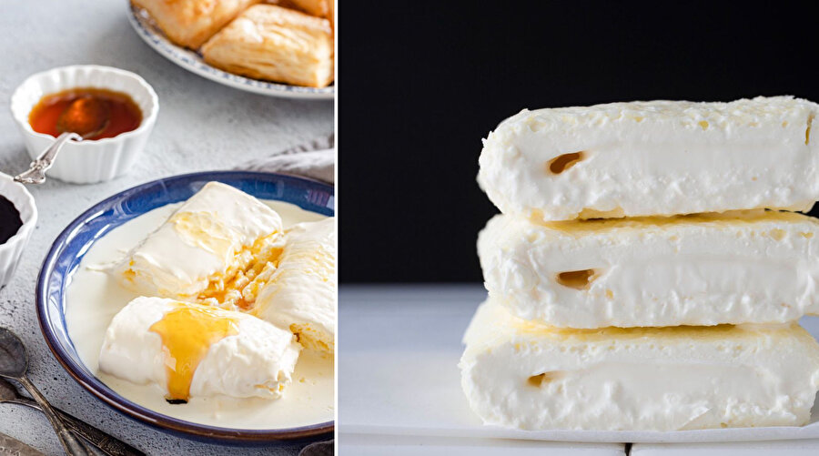 3 malzemeli kaymak 