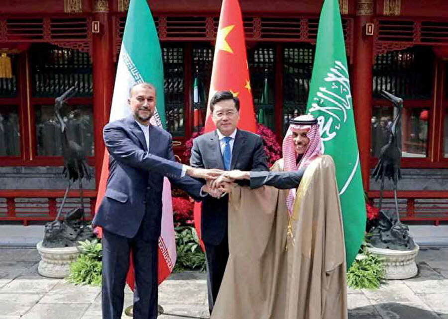 İran-Çin-Suudi Arabistan yakınlaşması.