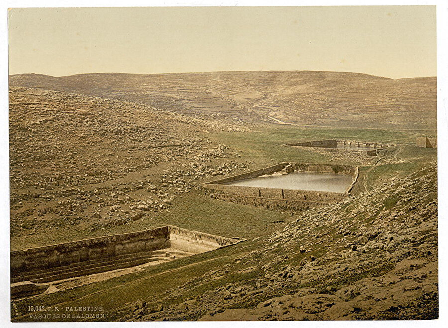 Süleyman'ın Havuzları, 1890-1905 yılları arası. 