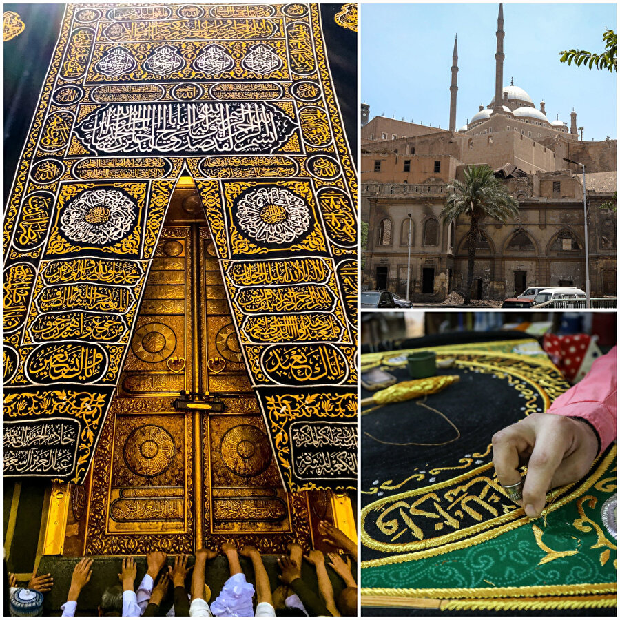 Kâbe örtüsünün serüveni, Mısır'dan Suudi Arabistan'a uzanıyor.