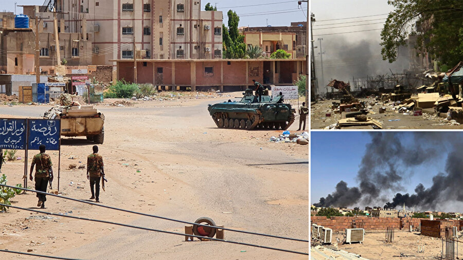 Sudan'da 3. ayına giren çatışmalarda yaklaşık 1000 kişi yaşamını yitirdi, 5 bine yakın kişi yaralandı.
