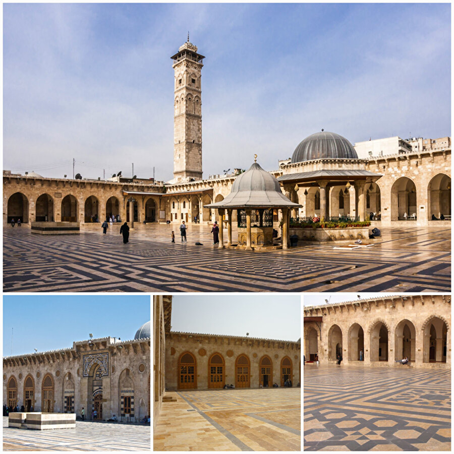 Halep Emevî Camii, İslâm sanatının şaheseriydi.