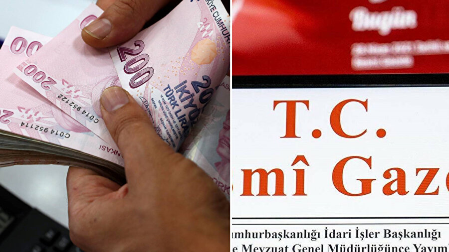 Asgari ücret zammı Resmi Gazete'de yayımlandı