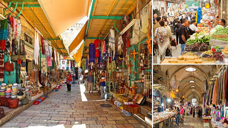 Doğu Kudüs'te Mescid-i Aksâ'nın da bulunduğu Eski Şehir bölgesinin çarşılarında, Kurban Bayramı'na has bir yoğunluk gözlenmiyor.