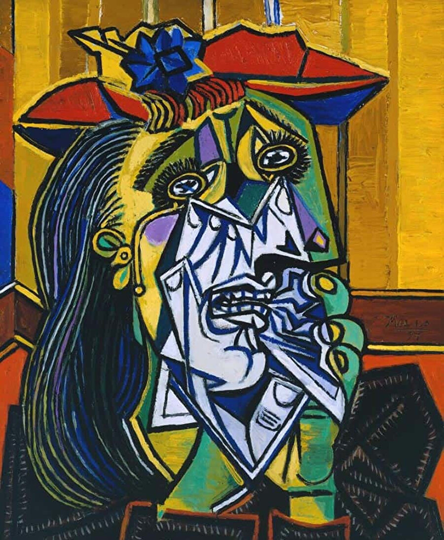 Ağlayan Kadın - Pablo Picasso (1937)