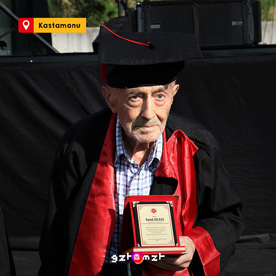 82 yaşında gerçekleşen hayal 🥰