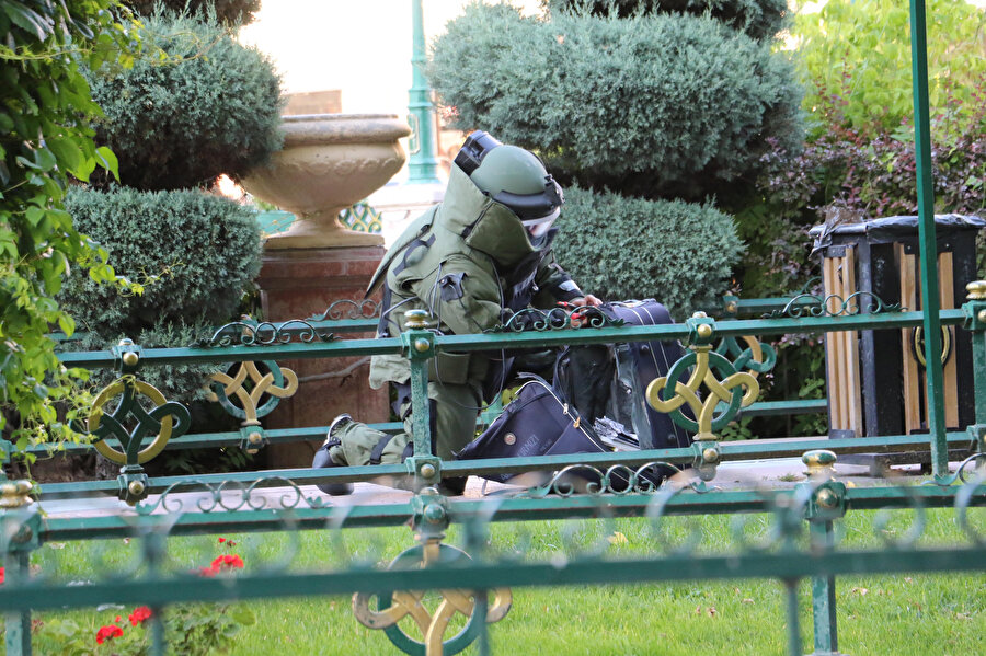 Fünye ile patlatılan şüpheli valizden ders kitapları çıktı