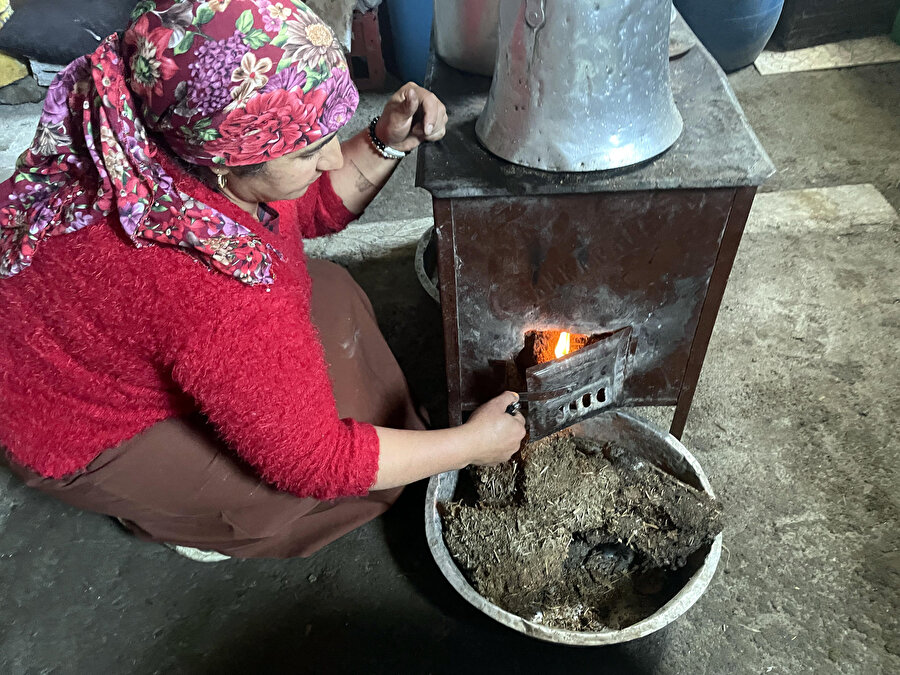 Ardahan'da sobaların dumanı tütüyor: Kuzey-güney arasındaki sıcaklık farkı 40 dereceye çıktı