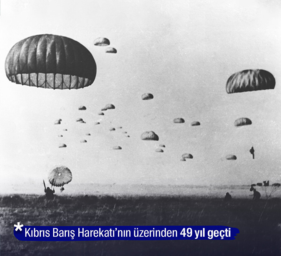 Kıbrıs Barış Harekatı'nın üzerinden 49 yıl geçti